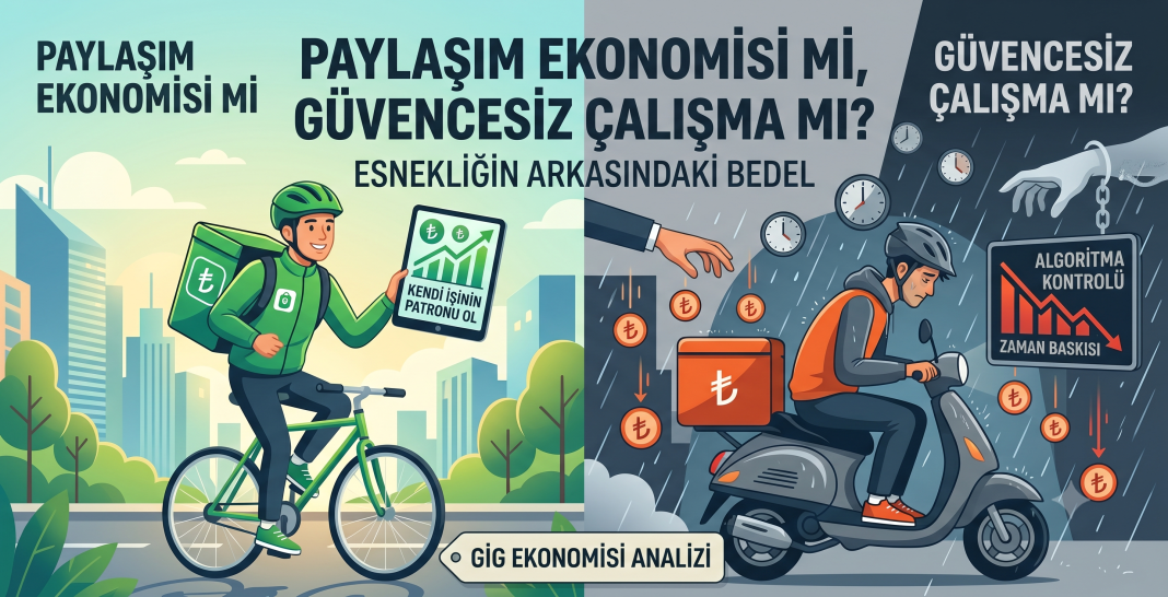 Paylaşım Ekonomisi mi, Güvencesiz Çalışma mı?: Esnekliğin Arkasındaki Bedel Paylaşım Ekonomisi mi, Güvencesiz Çalışma mı?: Esnekliğin Arkasındaki Bedel